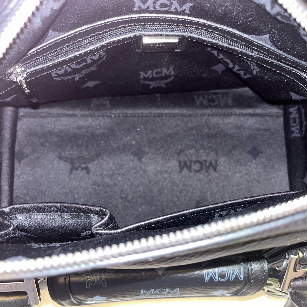 EUC Authentic MCM Visetos Boston Bag - Picture 13 of 15